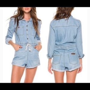 Billabong denim romper